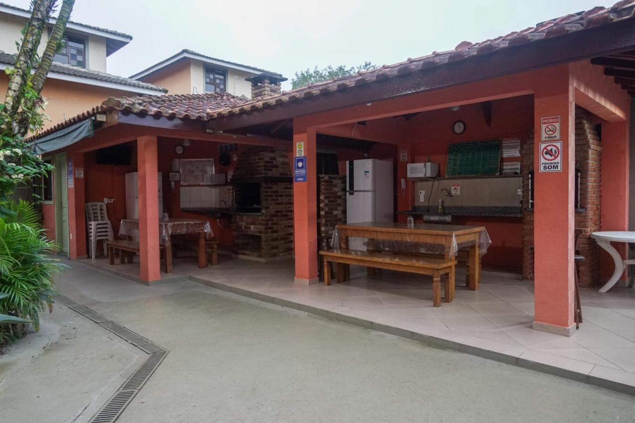 Apartamento Duplex a 100 metros da Praia de Boracéia Bertioga Esterno foto